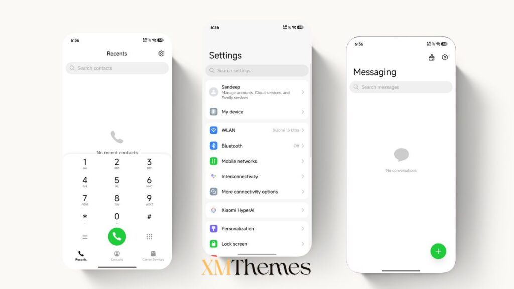 Amethyst RealGlass HyperOS Theme for Xiaomi and REDMI Phones 2 XMThemes Best Xiaomi Themes 59 1 Amethyst RealGlass HyperOS Theme