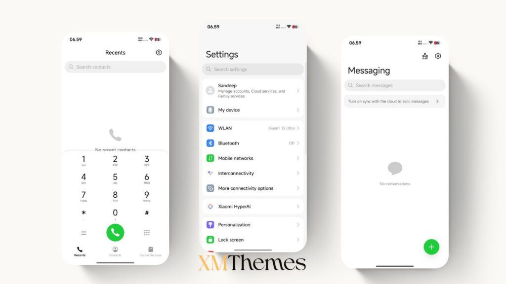 Tropical Pine HyperOS Theme for Xiaomi and REDMI Phones 2 XMThemes Best Xiaomi Themes 72 Tropical Pine HyperOS Theme