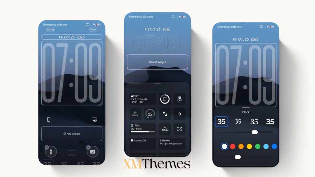 XMThemes Best Xiaomi Themes 87 K-C Material HyperOS Theme